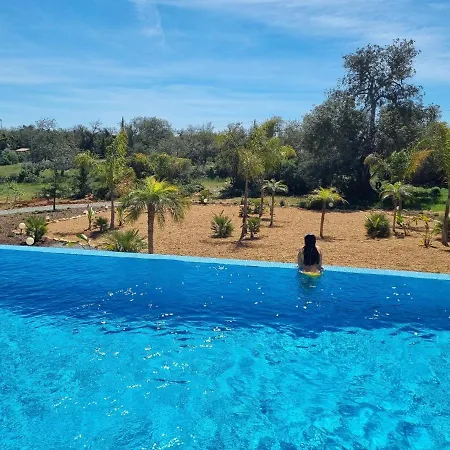 Luksusowy namiot Eco Alfarrobas Com Piscina Algoz