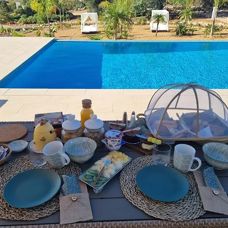 Tente de luxe Eco Alfarrobas Com Piscina